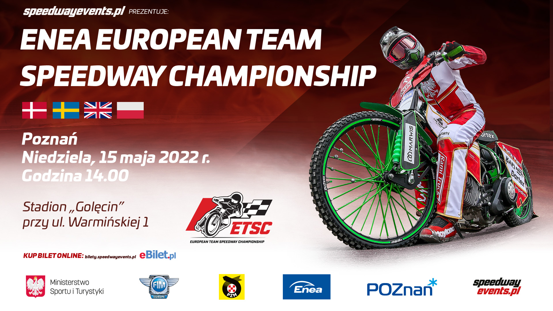 Znamy składy drużyn na ENEA European Team Speedway Championship