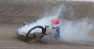 Przez wypadek nie dokończył zawodów. Znamy jego stan zdrowia