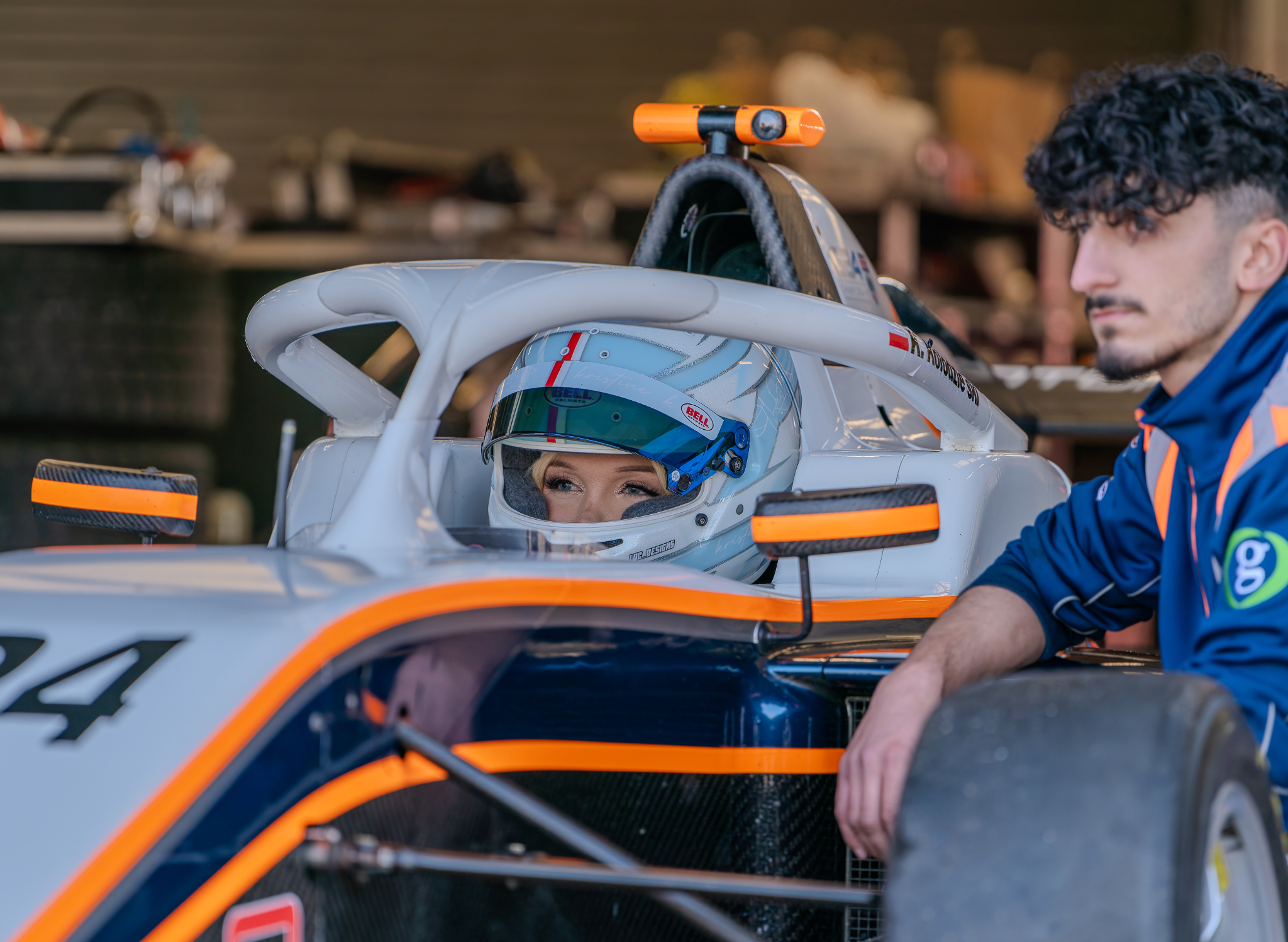 Polka w bolidzie. Kristine Kołodziejski po testach GB4 | WYWIAD