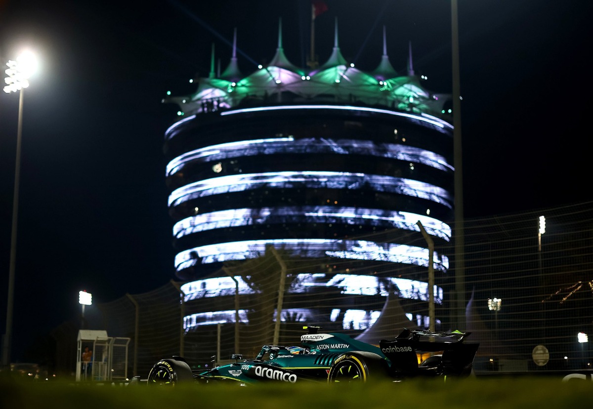 Aston Martin F1 Fernando Alonso Grand Prix Bahrajnu