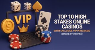 Top 10 High Stakes Online Casinos with VIP Programs | VipStake 2025 Guide