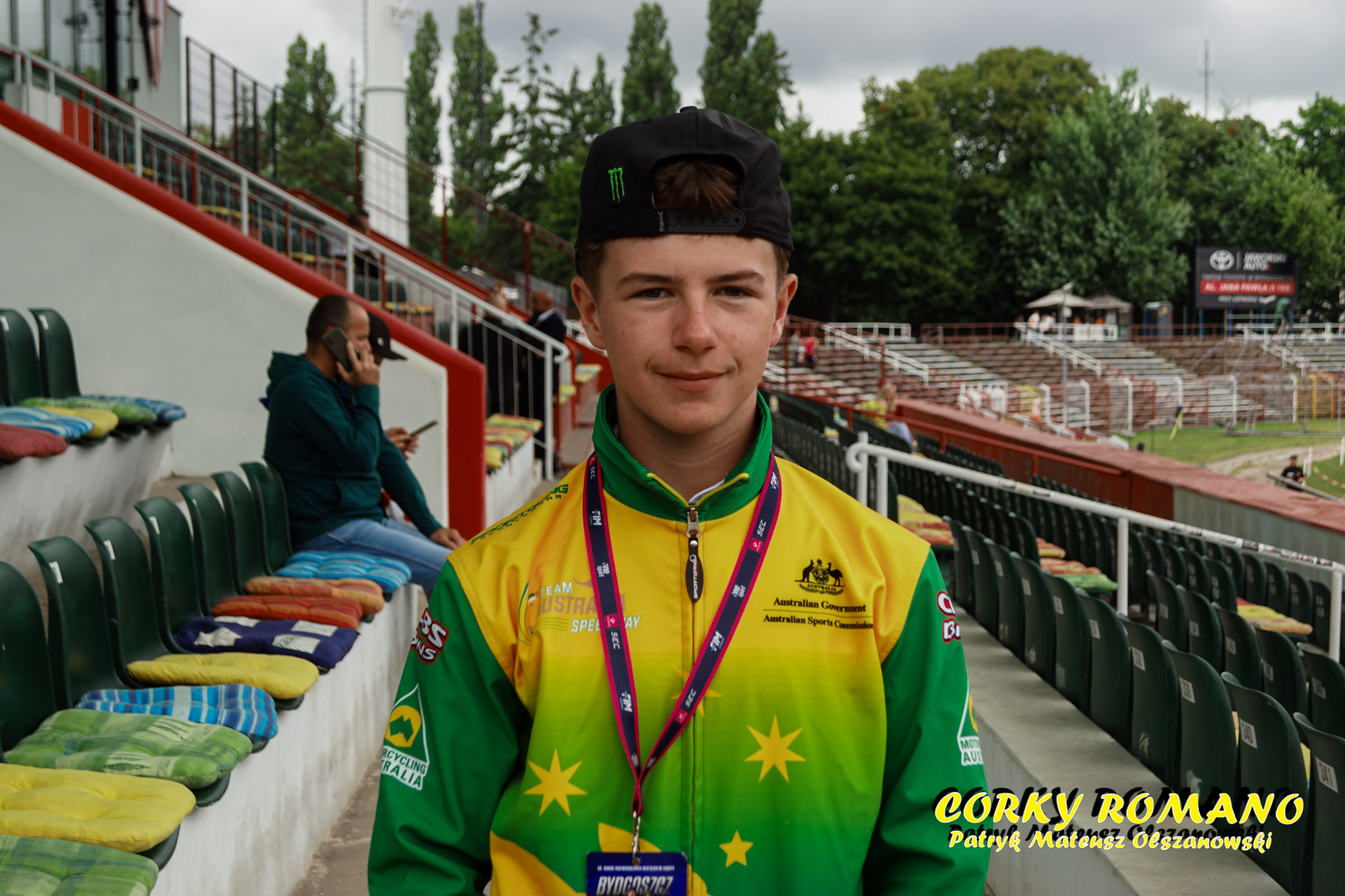 Nowy zawodnik GKM-u doceniony. Otrzymał nagrodę