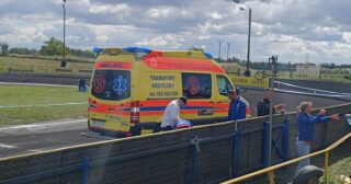 Groźna kraksa. Wychowanek Wybrzeża niezdolny do jazdy