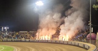 Skandal podczas meczu w Grudziądzu. Prezes GKM-u zabrał głos