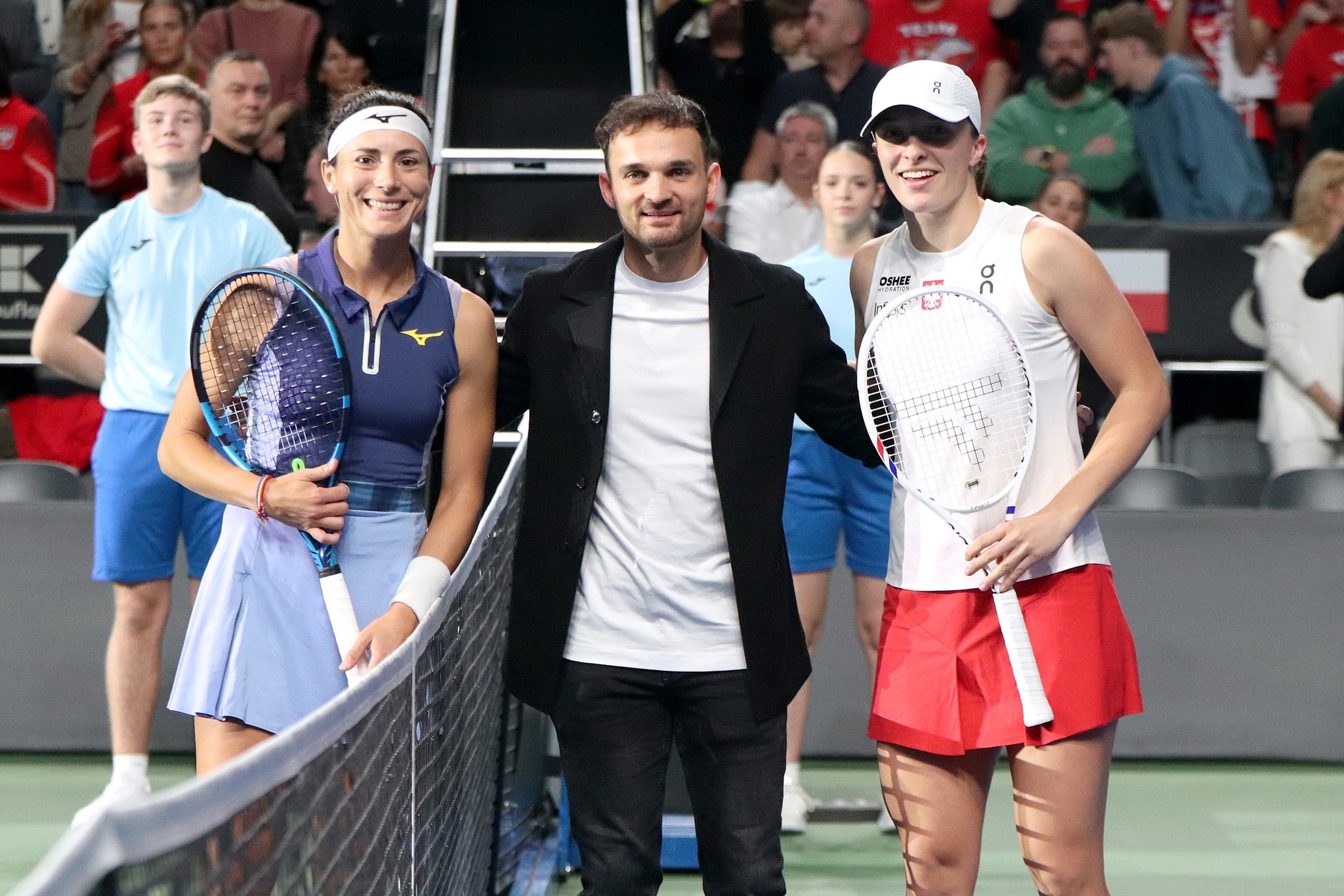 Spotkanie dwóch różnych światów. Zmarzlik pozował z mistrzynią