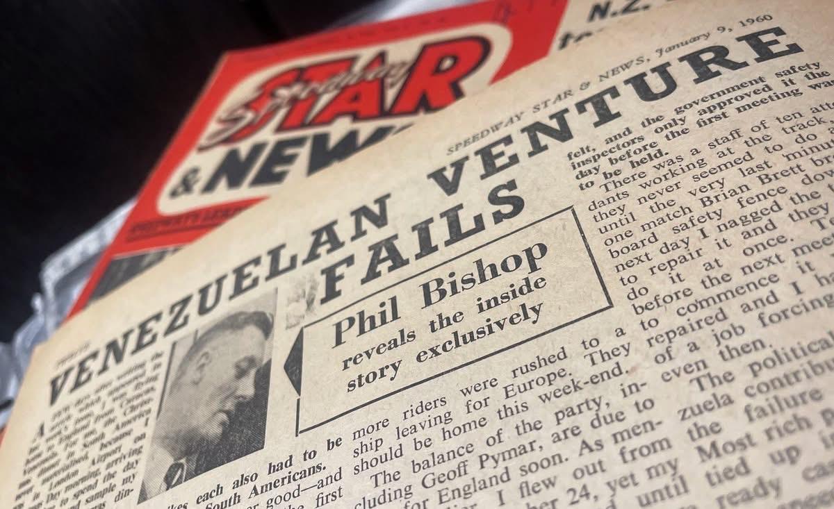 Z(a)marłe tory (31): „Venezuelan venture fails”. Żużel w Wenezueli, cz.3