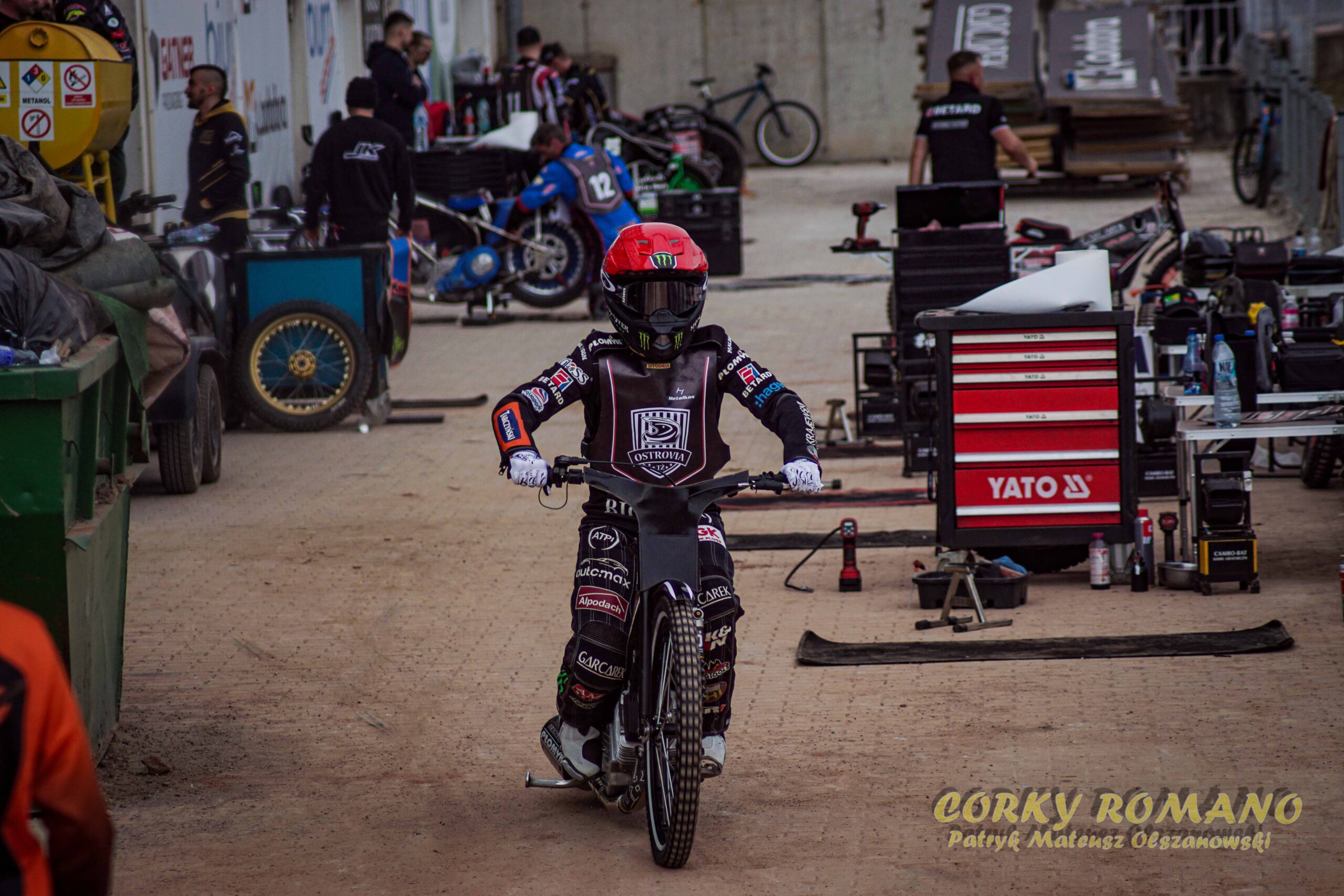 Wielki powrót na polskie tory. Tai Woffinden trenował w Ostrowie! (galeria)