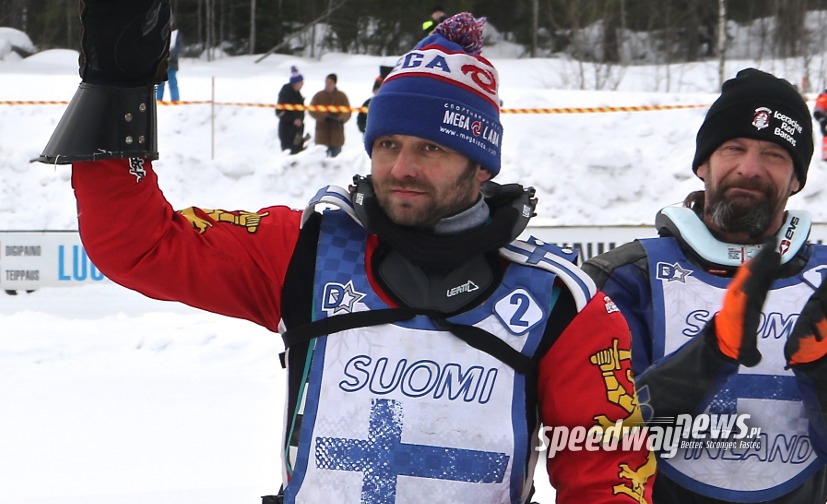 Lista startowa finału IM Finlandii w ice speedwayu. Australijczyk jednak pojedzie