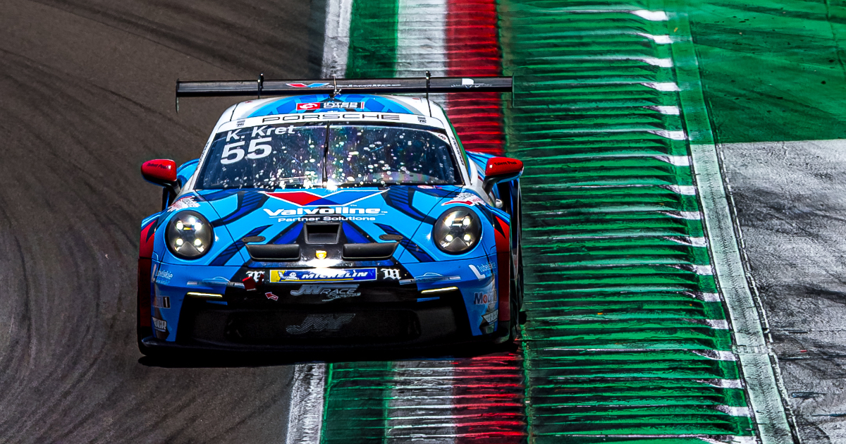 Karol Kręt walczył z upałem i rywalami w Porsche Carrera Cup Benelux