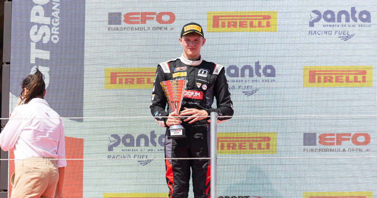 Dobrzański o 0,887 sekundy od P1. Drugie podium w  wyścigu Euroformula Open i 2 podia Rookie Cup