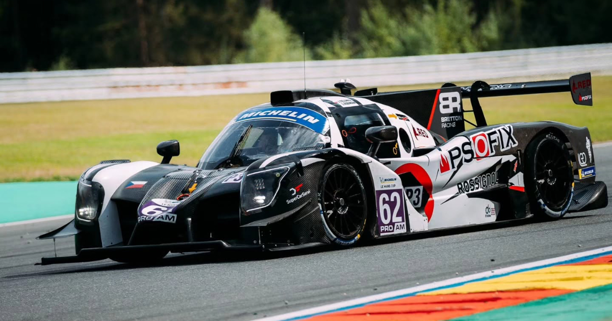 Jacek Zielonka otarł się o podium na legendarnym Spa-Francorchamps