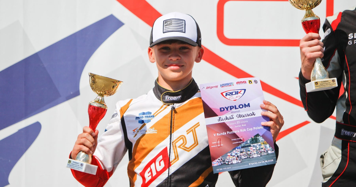 Michał Staszak z wymarzonym podium w Biłgoraju
